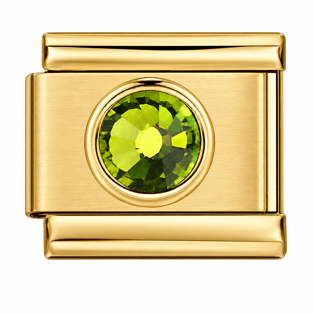 BIRTHSTONE ITALIAN CHARMS
