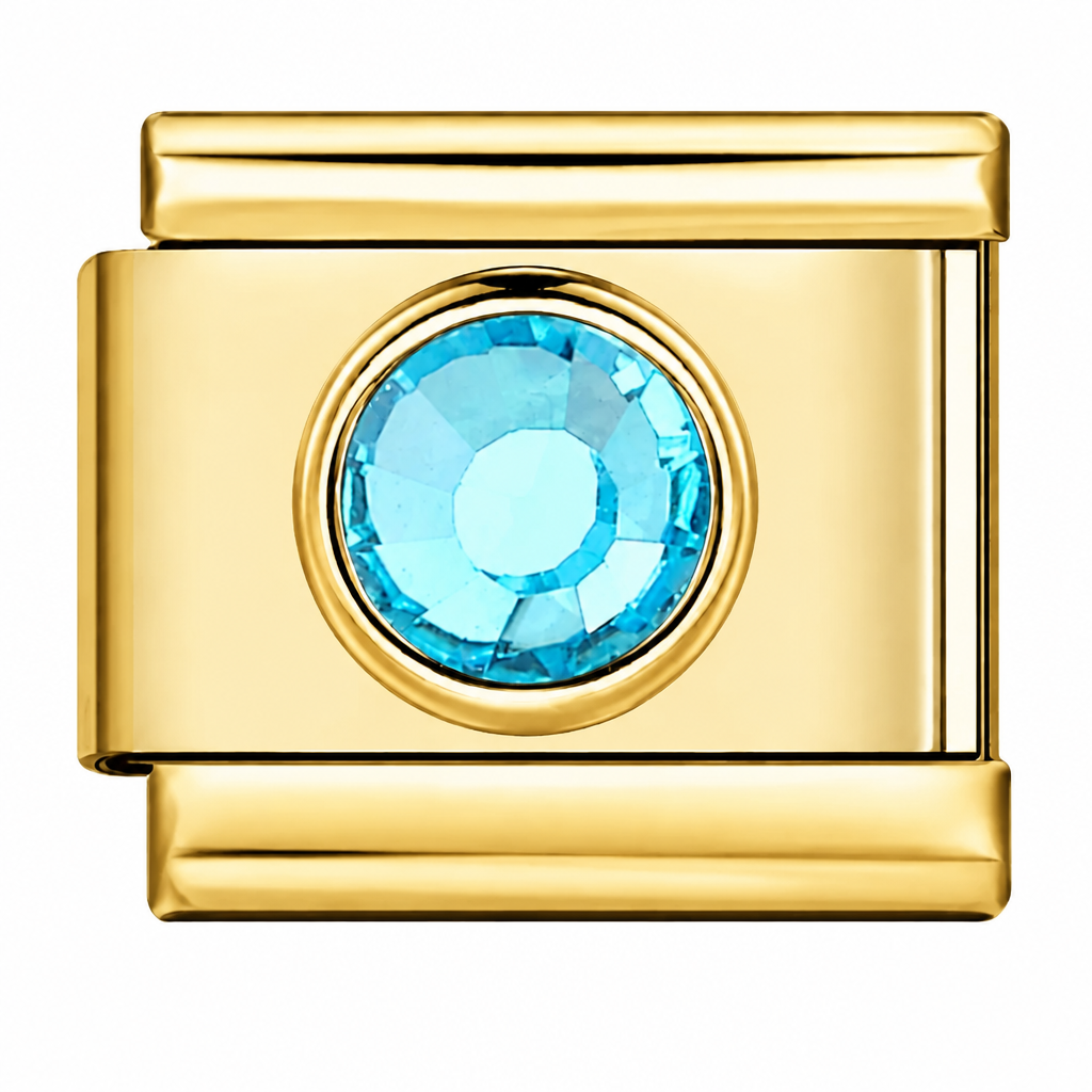 BIRTHSTONE ITALIAN CHARMS