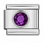 BIRTHSTONE ITALIAN CHARMS