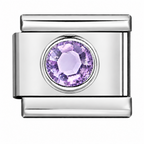 BIRTHSTONE ITALIAN CHARMS