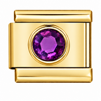 BIRTHSTONE ITALIAN CHARMS