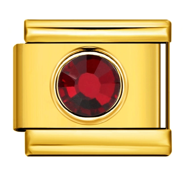 BIRTHSTONE ITALIAN CHARMS