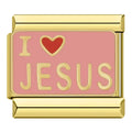 I HEART JESUS ITALIAN CHARM