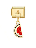 WATERMELON SLICE PENDANT ITALIAN CHARM