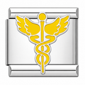 CADUCEUS ITALIAN CHARM