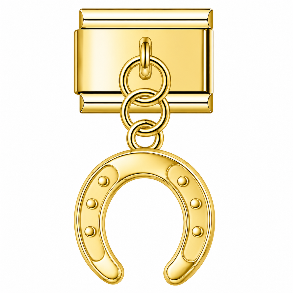 HORSESHOE PENDANT ITALIAN CHARM