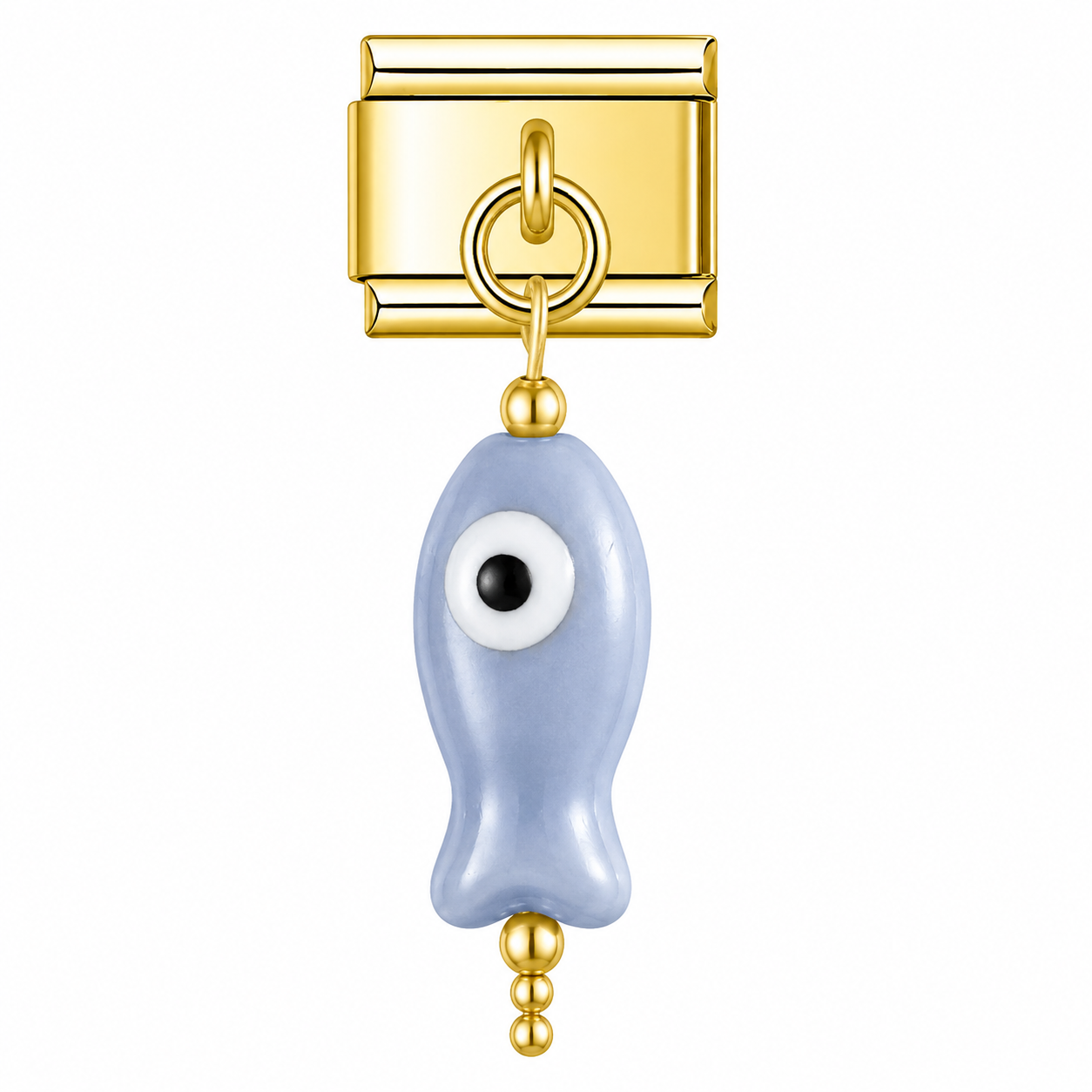 CERAMIC FISH PENDANT ITALIAN CHARM