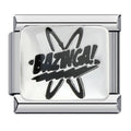 Bazinga Italian Charm Italian charm bracelet link in stainless steel
