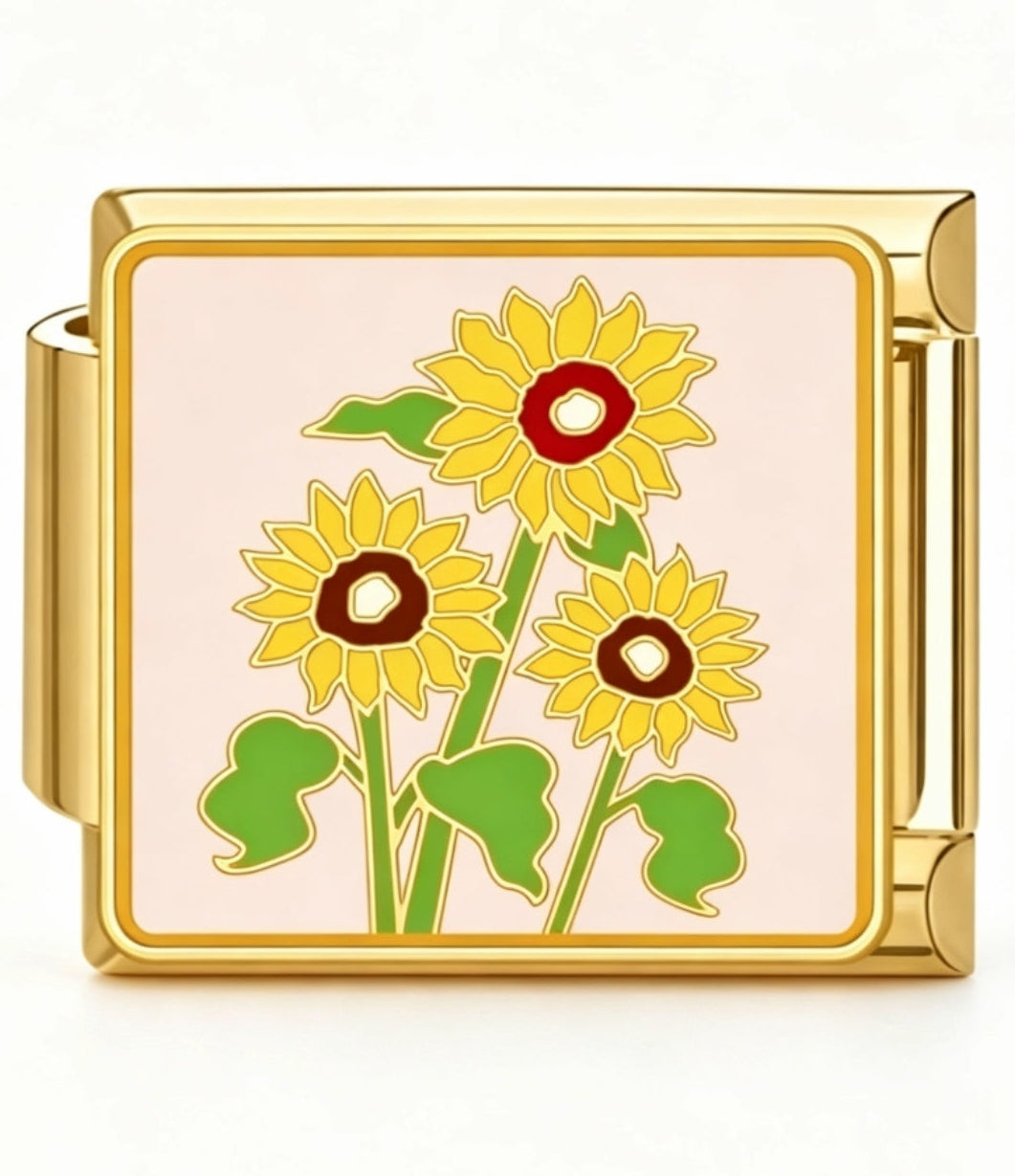 SUNFLOWER BUNCH ITALIAN CHARM