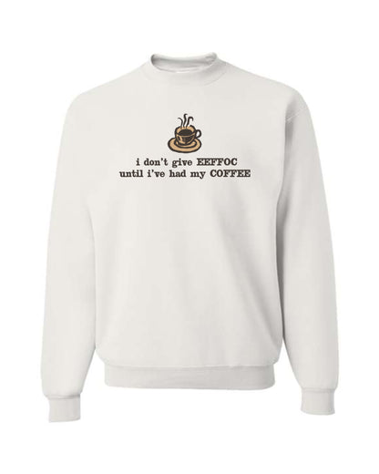 COFFEE CREWNECK