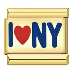 I LOVE NY ITALIAN CHARM