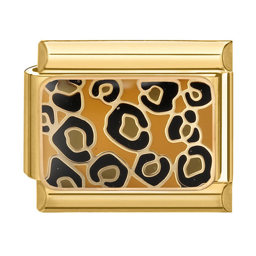 LEOPARD PRINT ITALIAN CHARM