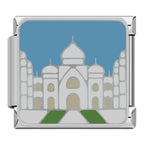 Taj Mahal Italian Charm Italian charm bracelet link in stainless steel
