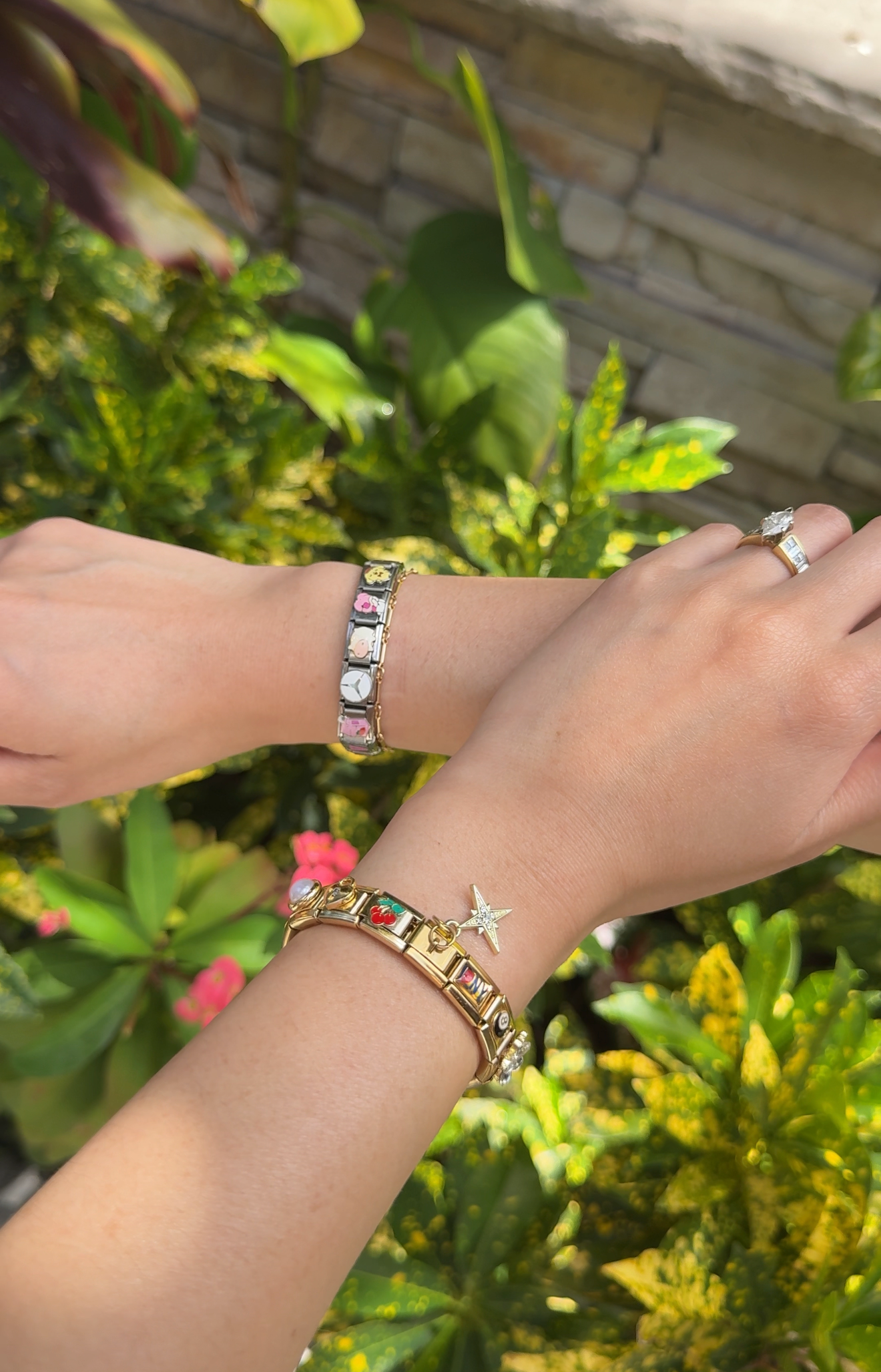 GIRL SKULL ITALIAN CHARM