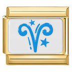 ZODIAC SYMBOLS ITALIAN CHARMS