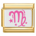 ZODIAC SYMBOLS ITALIAN CHARMS