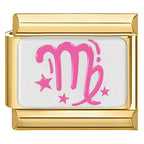ZODIAC SYMBOLS ITALIAN CHARMS