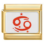 ZODIAC SYMBOLS ITALIAN CHARMS
