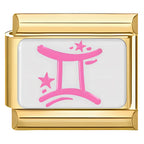 ZODIAC SYMBOLS ITALIAN CHARMS