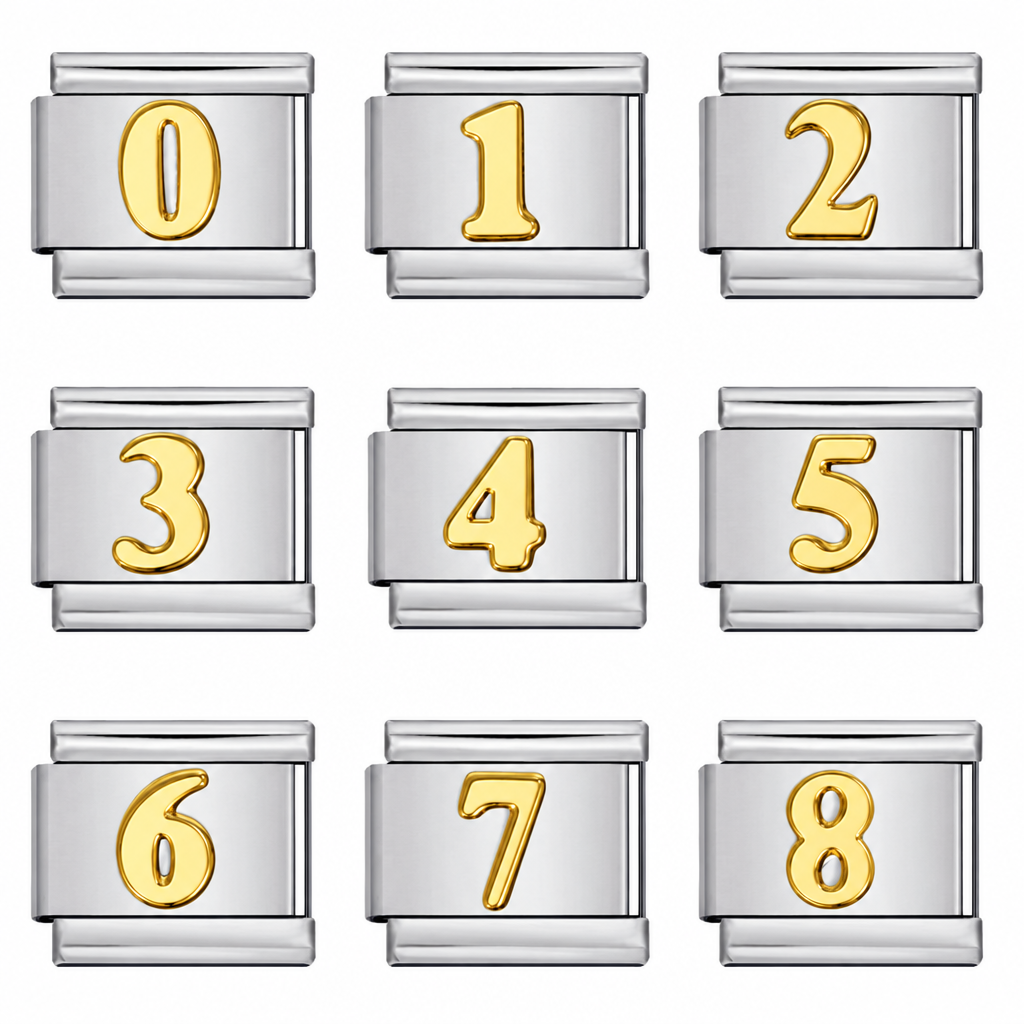 NUMBER ITALIAN CHARM