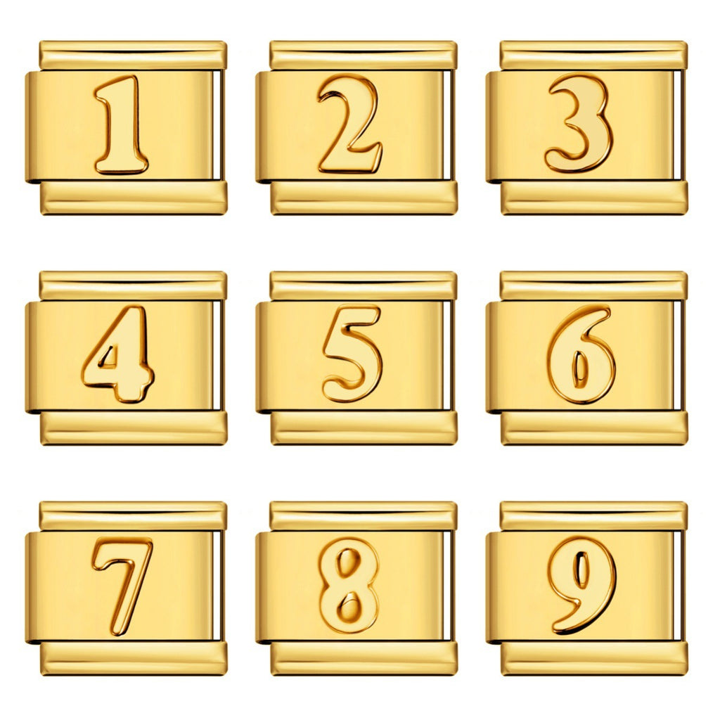 NUMBER ITALIAN CHARM