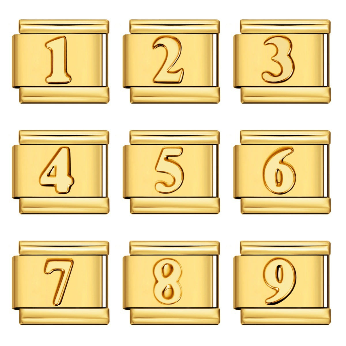 NUMBER ITALIAN CHARM