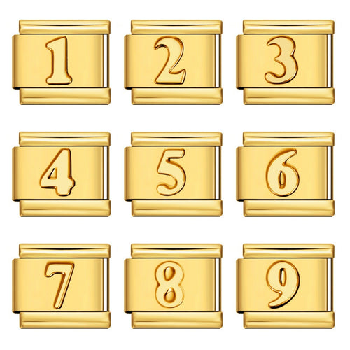 NUMBER ITALIAN CHARM