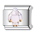 Baymax Italian Charm Italian charm bracelet link in stainless steel