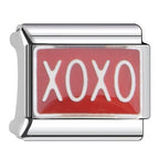 Xoxo Italian Charm Italian charm bracelet link in stainless steel