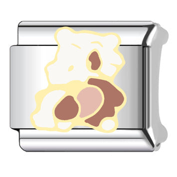 Cubone Italian Charm Italian charm bracelet link in stainless steel