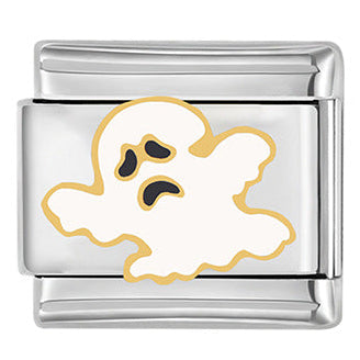 Ghost Italian Charm Italian charm bracelet link in stainless steel