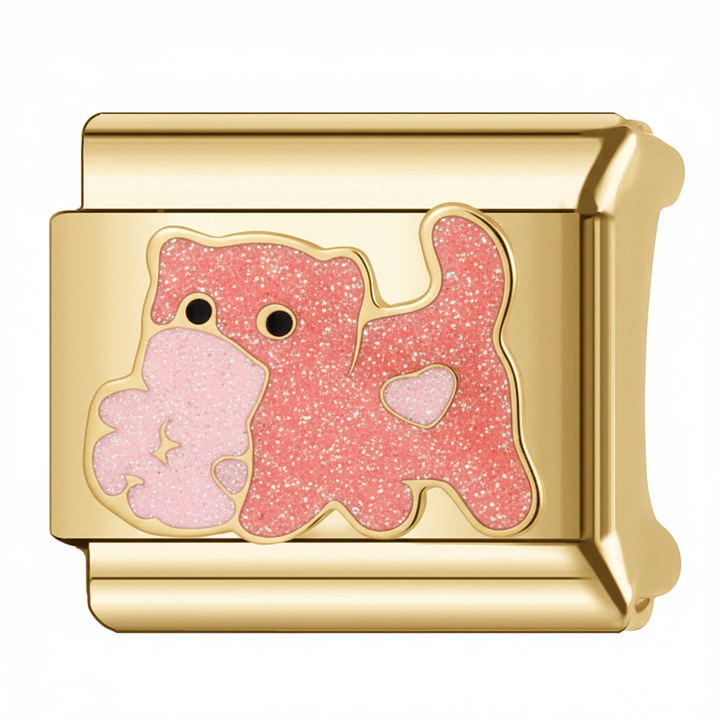 CAT BEAR ITALIAN CHARM