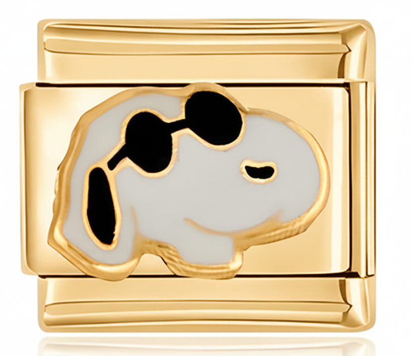 SNOOPY JOE COOL HEAD ITALIAN CHARM