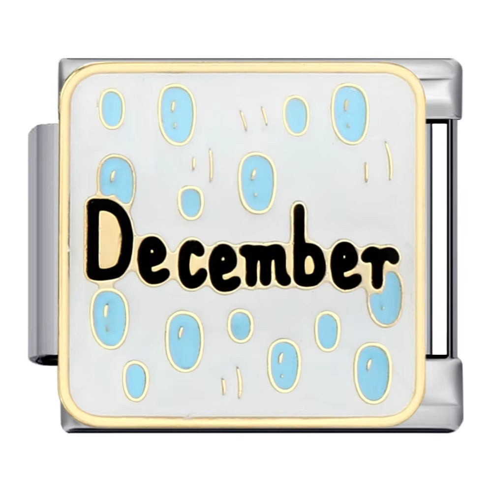 MONTH ITALIAN CHARMS