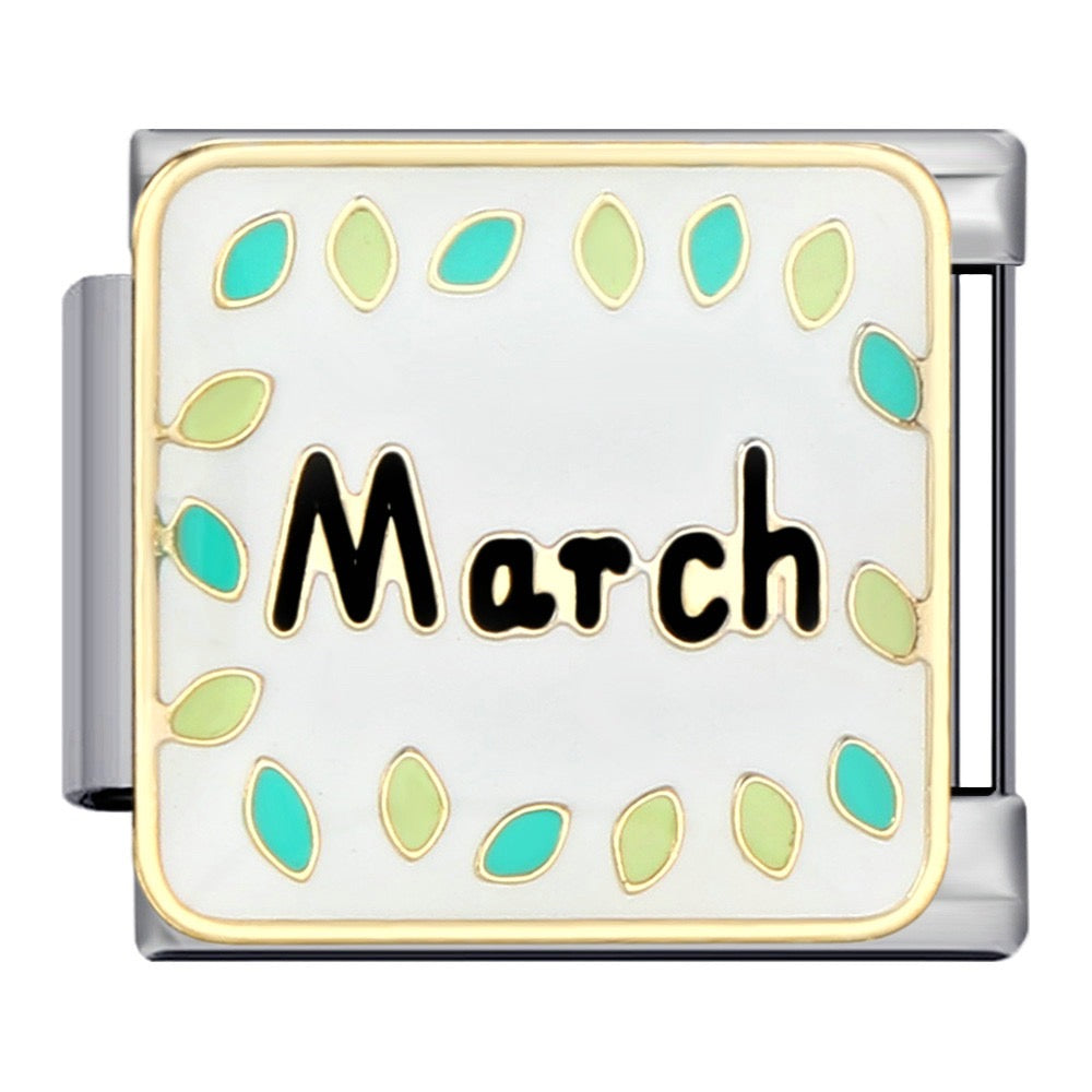 MONTH ITALIAN CHARMS