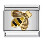 Bee Italian Charm Italian charm bracelet link in stainless steel