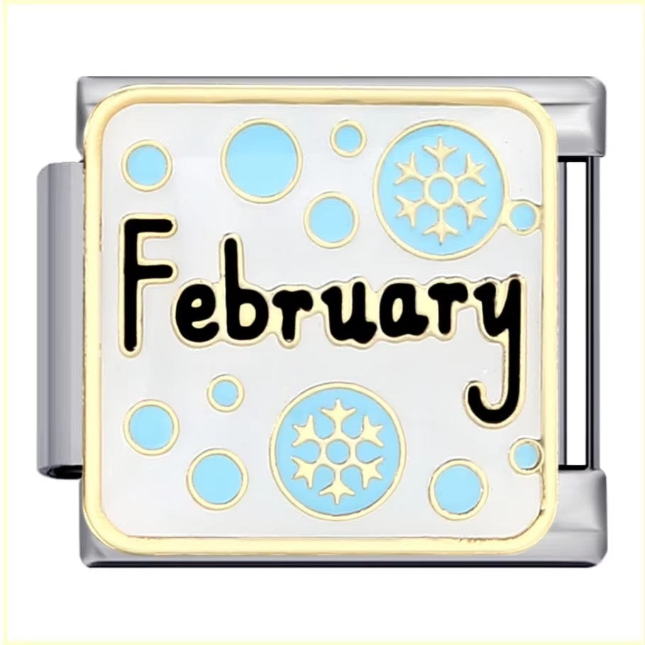 MONTH ITALIAN CHARMS
