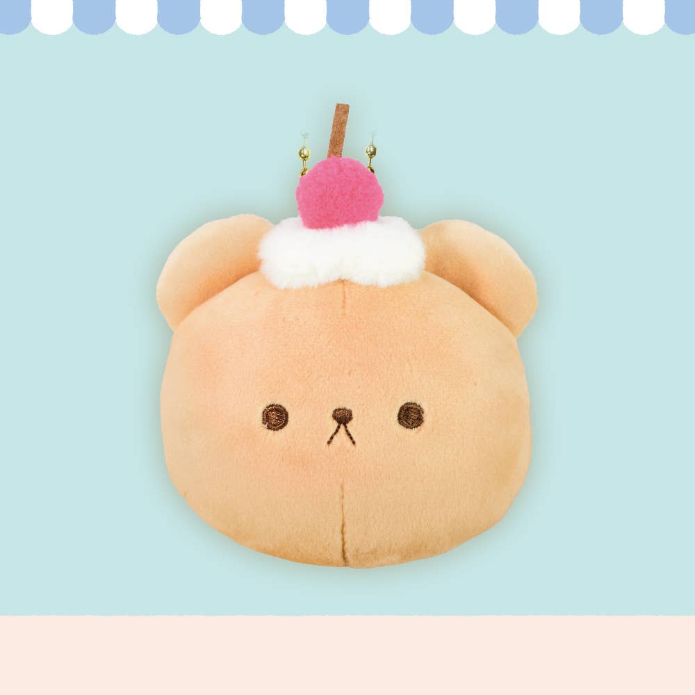 CAFÉ PLUSH BEAR KEYCHAINS