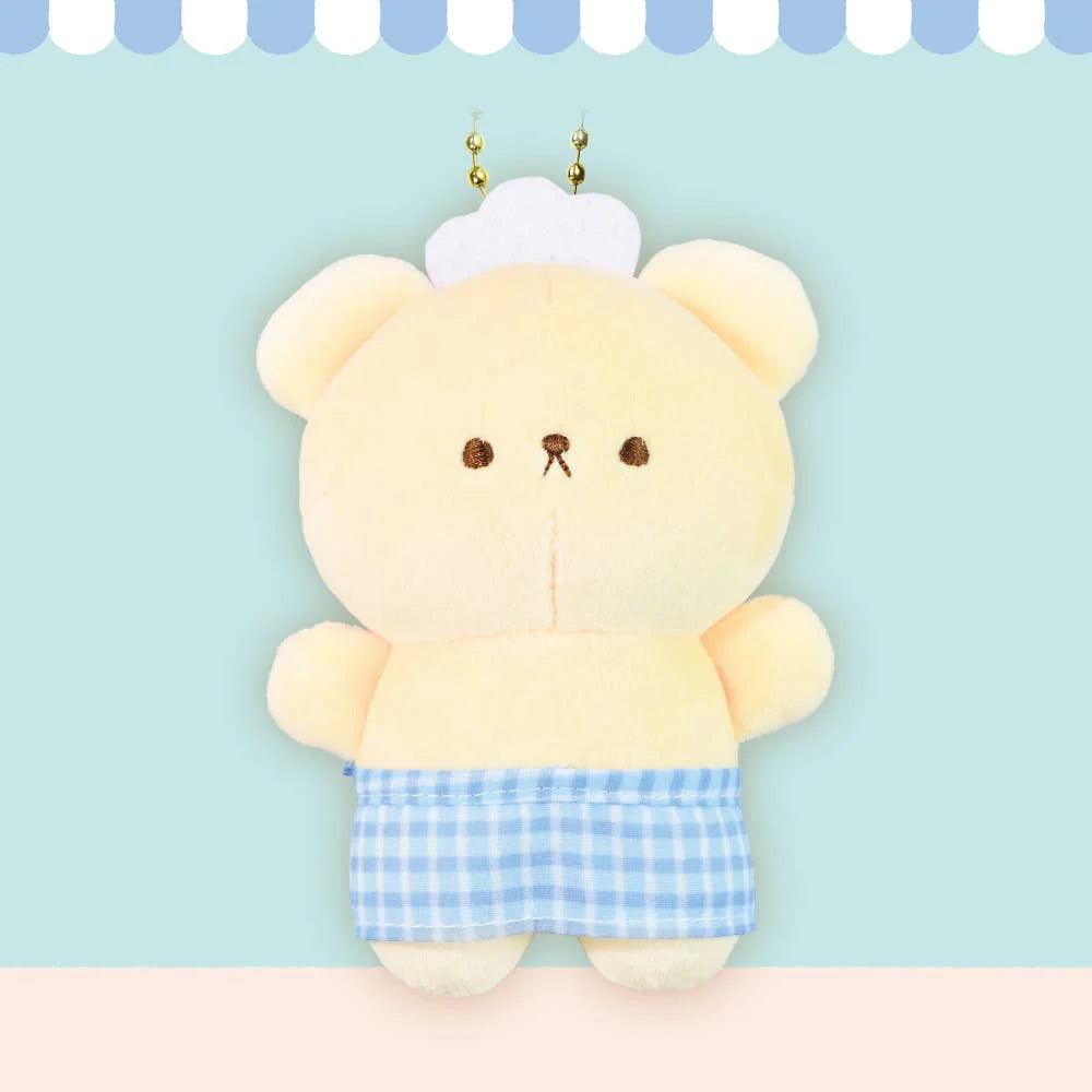 CAFÉ PLUSH BEAR KEYCHAINS