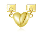 MAGNETIC HEART PENDANT ITALIAN CHARM