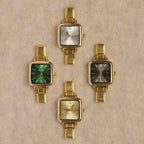 Mayfair Watch Face Italian charm bracelet link in stainless steel