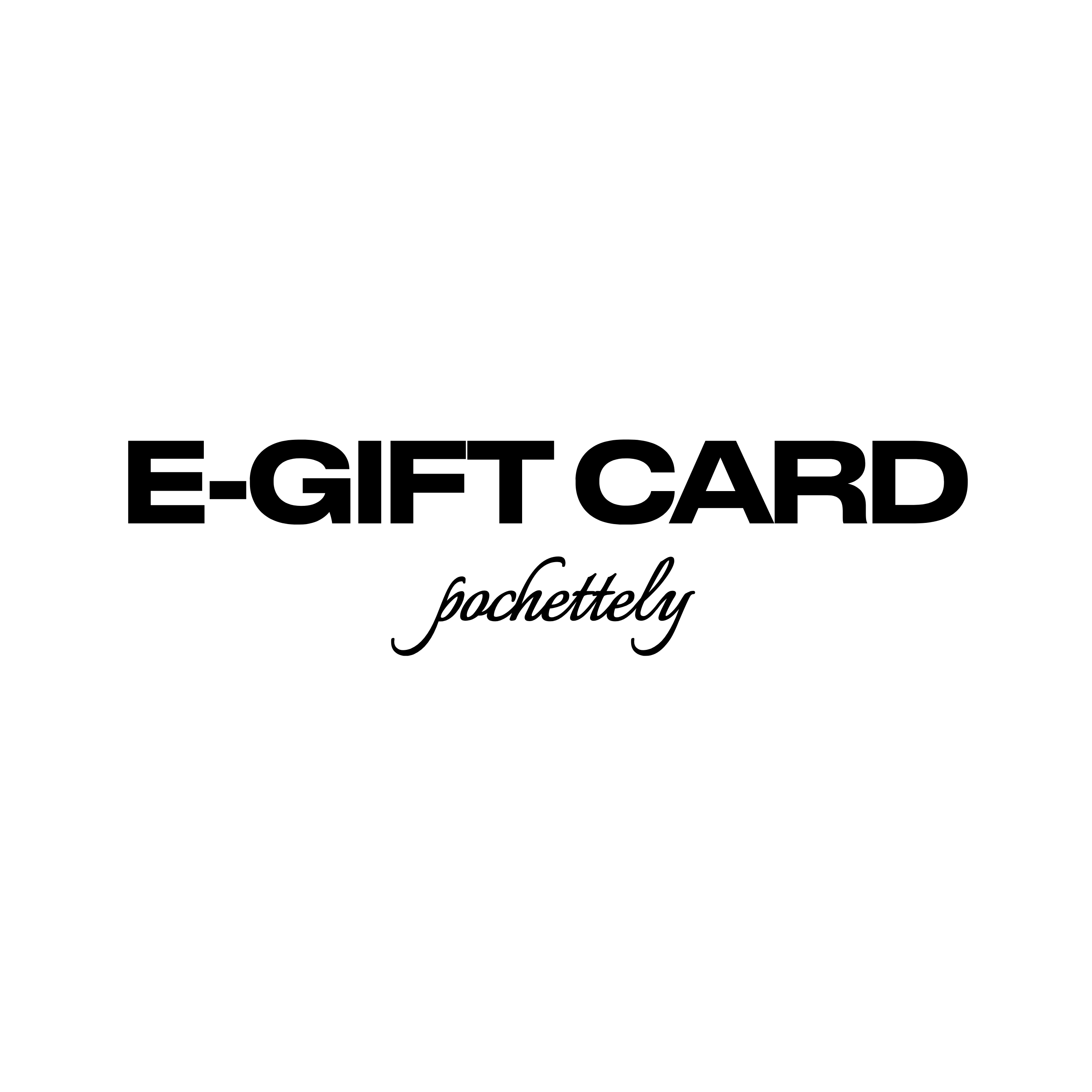 POCHETTELY E-GIFT CARD